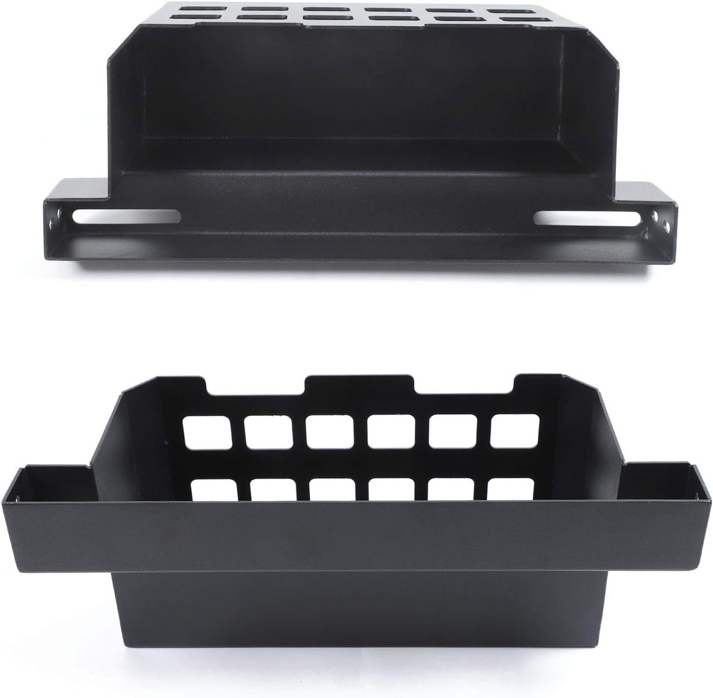 Rear Molle Panel Trunk Side Cargo Rack Shelf Organizer Storage Tray Basket Metal Cargo Holder for Jeep Wrangler TJ JK JL