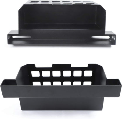 Rear Molle Panel Trunk Side Cargo Rack Shelf Organizer Storage Tray Basket Metal Cargo Holder for Jeep Wrangler TJ JK JL