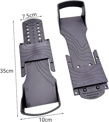 Perfeclan Rowing Machine Pedals Replacement Nonslip Fitness Equipment Foot Pedals for Home Gym
