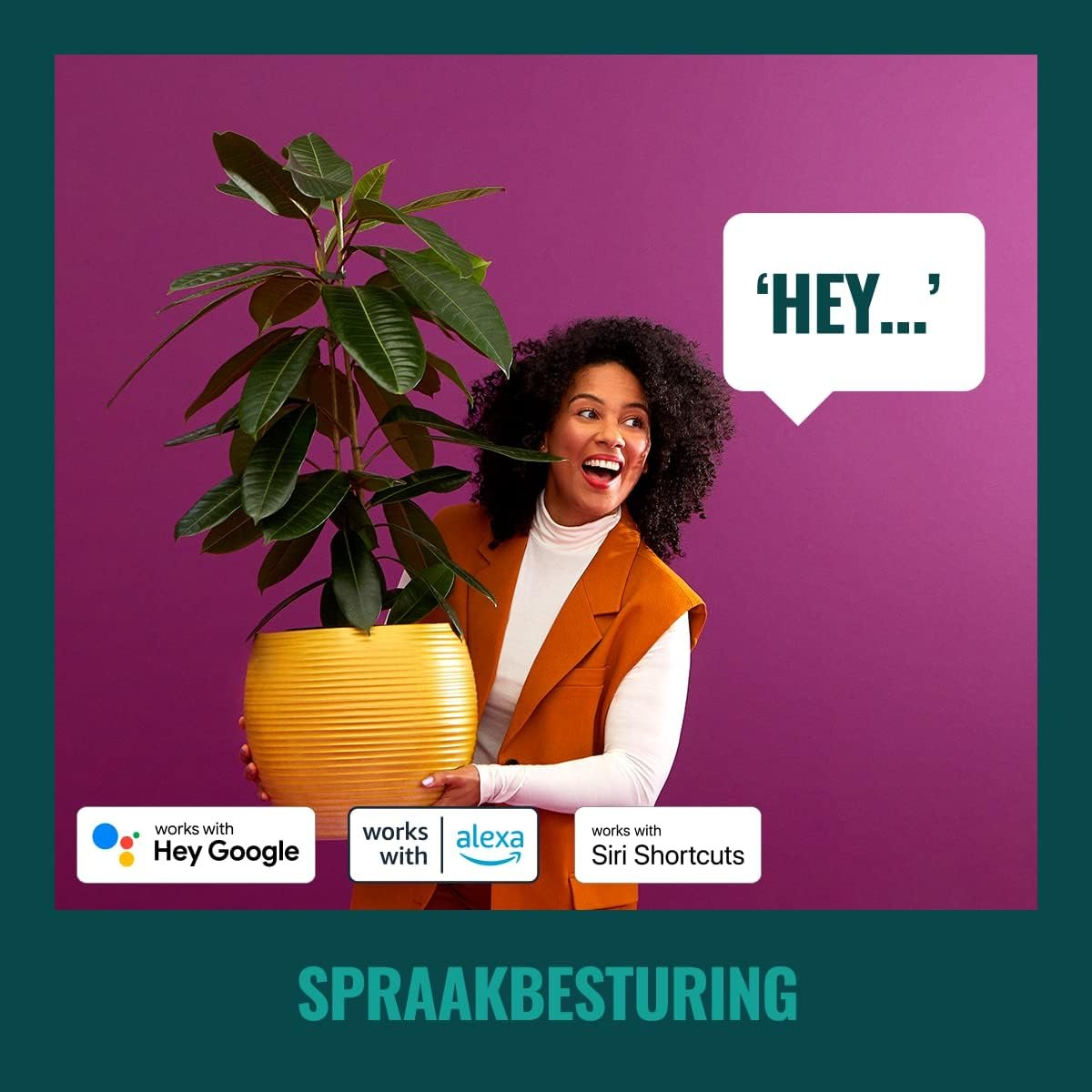 WiZ Tunable White Panel Ceiling Smart Light [Square 12W - White] App Control, for Indoor Home Lighting, Livingroom, Bedroom, Diningroom.