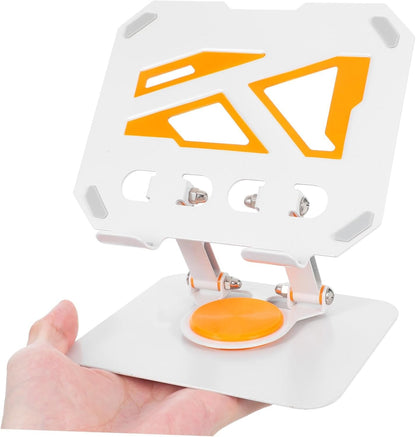 Veemoon Foldable Tablet Holder Stand: -Slip Desktop Stand Portable Holder for Office Entertainment and Travel White