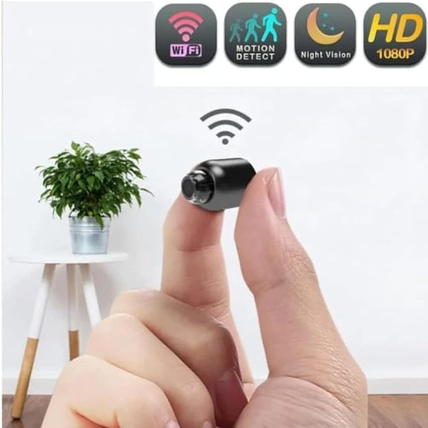 Florea Mini 5g Wireless WiFi Camera 1080p Hd,Cat Eye Camera,Mini Camera,Mini Camera Wireless,Cheerchest Mini Camera,Mini Security Camera,Mini Wireless WiFi Camera 1080p Hd (1pcs)