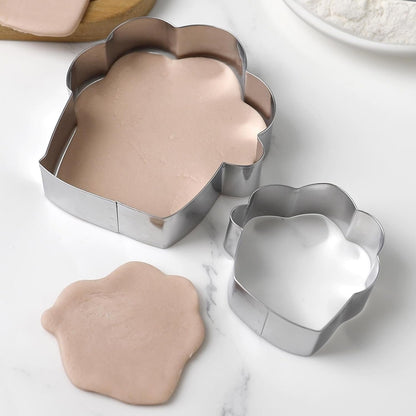 Cutter Cupcake Cutter, taglierina per biscotti | Acciaio inossidabile per cutter pop da cartone animato 6 pezzi gadget da cucina,Strumenti di cottura, utensili da cucina per bambini, capodanno cinese
