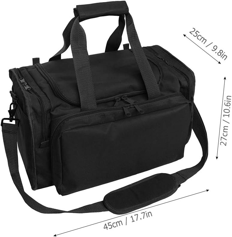 Honeytecs Outdoor Multifunctional Tactical Duffel Bag Military Gear Shooting Range Bag Shoulder Bag Travel Bag