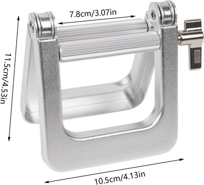 Toothpaste Squeezer,Aluminum Paint Tube Wringer - Space Saving Holder, Multifunctional Squeezing Tool for Hair Dye Ointment Salon Studio Home