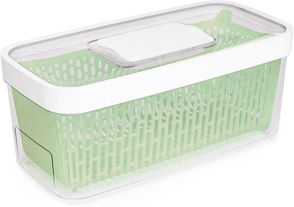 OXO Good Grips Greensaver Produce Keeper, 4.7 Litre Capacity, Green