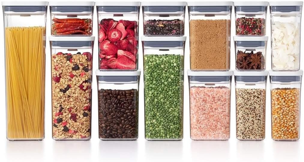 OXO Good Grips POP 2.0 Small Square Storage Container, 1 Litre