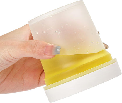 Peohud 20 Pack Ice Cream Containers, 10 Oz Plastic Freezer Food Storage Jars with Screw Lids, Leak Proof Takeout Container for Jam, Reusable Pudding Cups for Fruit, Dessert, Sundaes, Soup, BPA Free