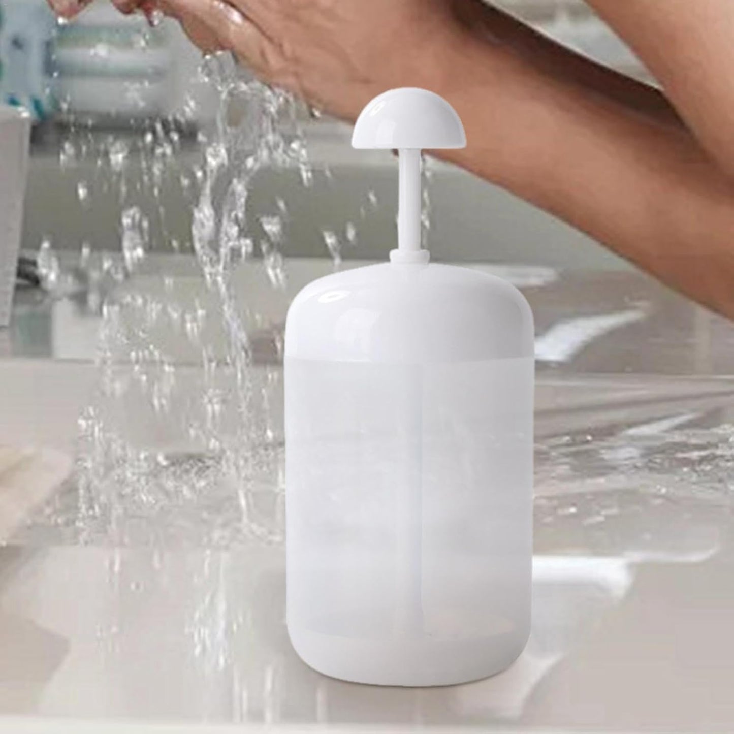 Foam Maker for Face Wash, Portable Foamer for Face Wash, Bubble Foamer Device for Wash Facial Skin, Household Travel Facial Cleanser Foam Maker Cup, Gentle Foam Cleanser, Portable Facial Wash Device
