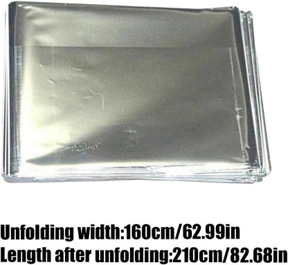 Space Blankets Survival - Thickened Blanket,Multifunctional Survival Blanket Survival Gear and Camping Supplies, Thermal Blankets Emergencies Supplies