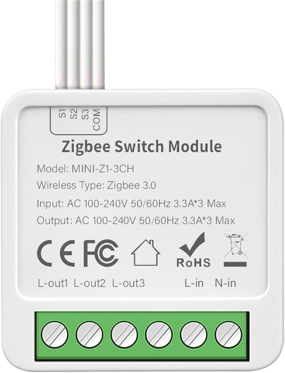 TransFor Form Your Home Lighting For Tuya Miniature For Smart Switch Module Fornisce accesso remoto tramite app e integrazione con assistenti vocali popolari (interruttori bidirezionali)