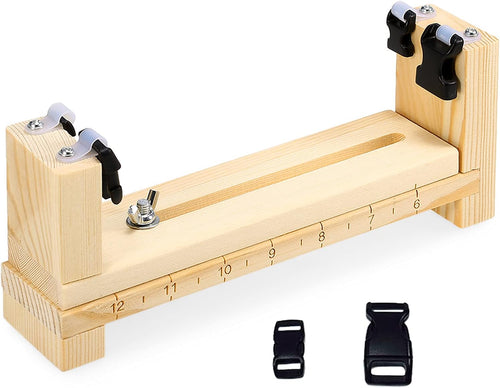 YaSao Wood Bracelet Jig Survival Wristband Knitting Tool DIY Braiding Paracord Maker Outdoor Weaving Kit