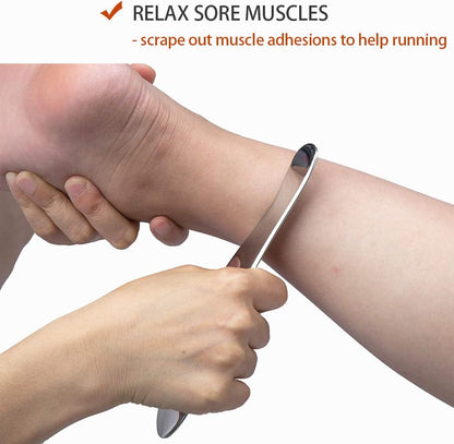 JUYOU Gua Sha Tools, Stainless Steel Scraping Massage Tool, IASTM Tools, Myofascial Scraping Tools To Physical Therapy, Scar Tissue and Soft Tissue