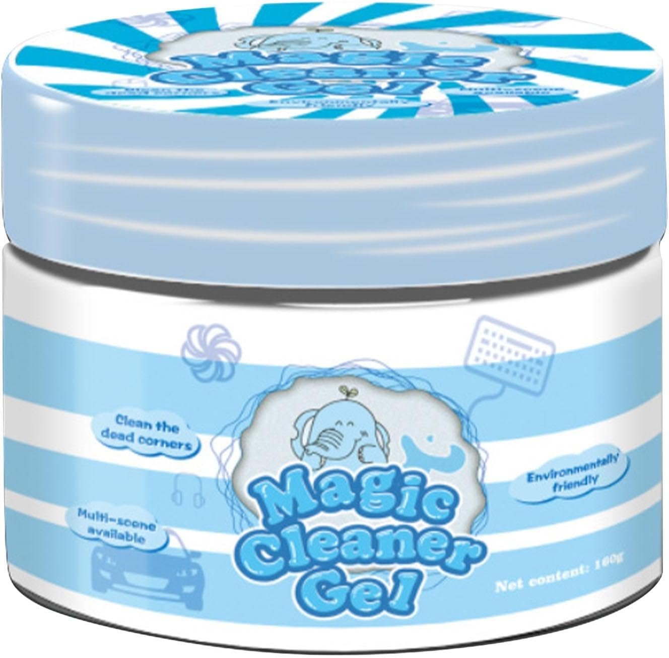 Car Cleaning Gel – Car Detailing Cleaning Gel, Dust Cleaner Gel, Cleaning Putty Dashboard Dust Remover Putty Auto Duster Car Interior Cleaner