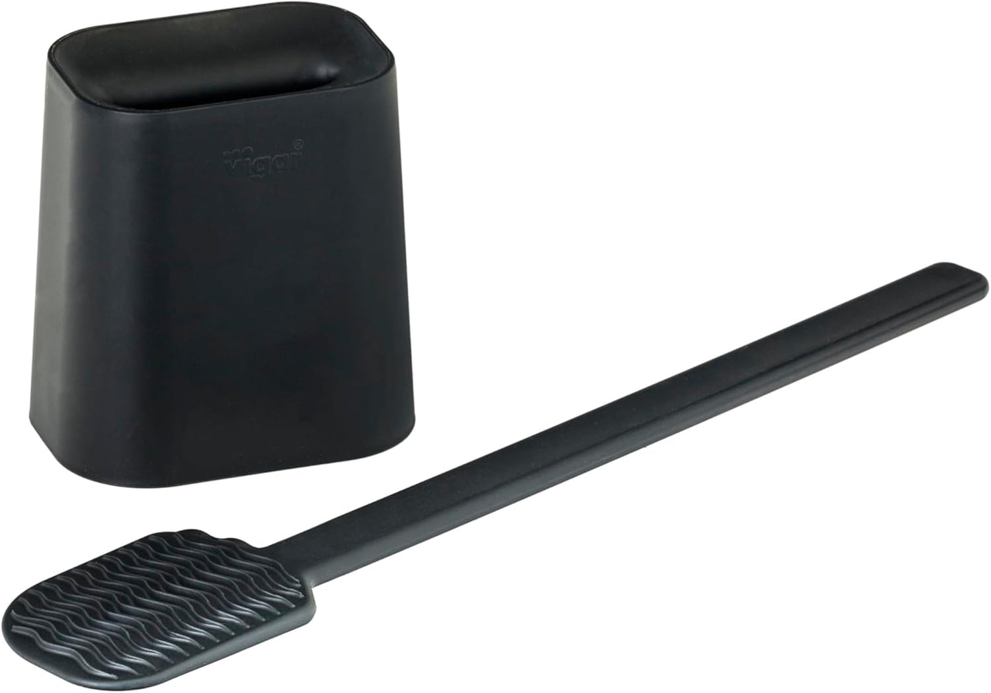 Vigar Essential Eco Toilet Set, Black