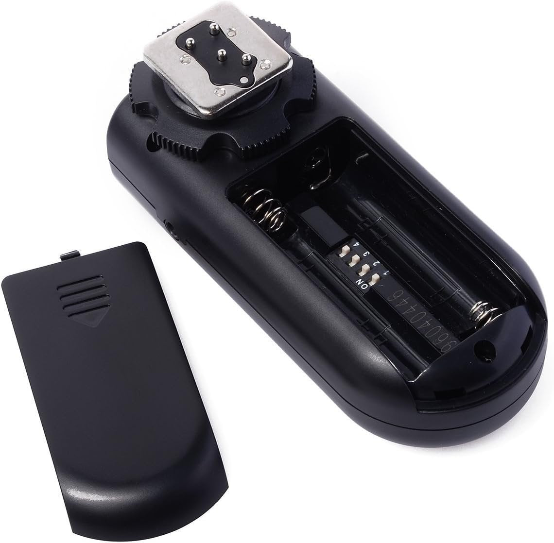 Yongnuo RF-603 N II â€“ 2 Wireless Trigger Kit for Nikon Cameras (2.4 GHz, 120 m, AAA), Black