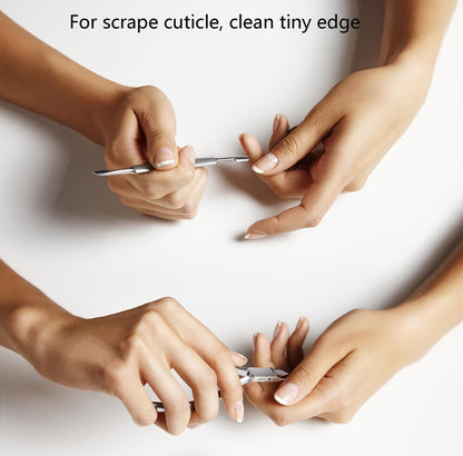 TONOKAILS Nail Care Tool Kit, 14 Pcs Nail File Set Buffer Block Sponge Polished, Cuticle Nipper and Pusher for Dead Skin Nail Brush Nail Tools Nail Trimming Manicure Tools