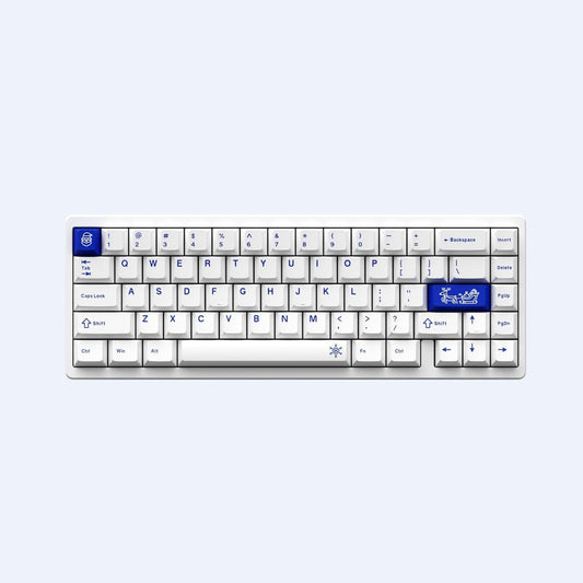 BOYI 65V2 CNC Aluminum 5-Second Quick-Release Wireless Gaming Keyboard,QMK/VIA Tri-Mode Custom Hot Swappable RGB 65% Mechanical Keyboard for Windows/Mac/PC (White)