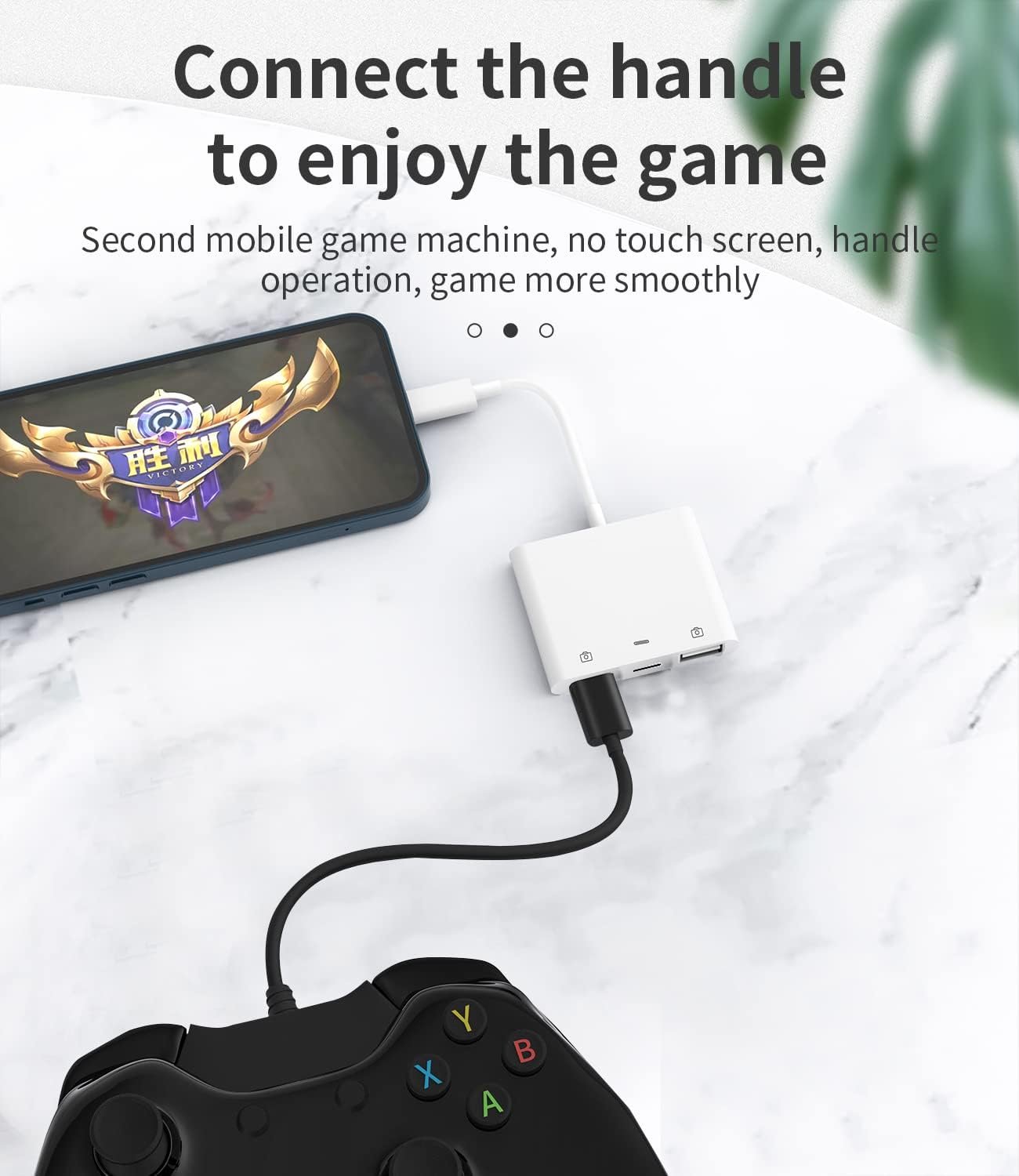 for Apple Certified Lightning Male to USB Female Adapter OTG and Charger Cable for iPhone 14 13 12 pro max 7 8plus for Ipad air A Camera Memory Stick Flash Drive Cord Converter Charging Splitter