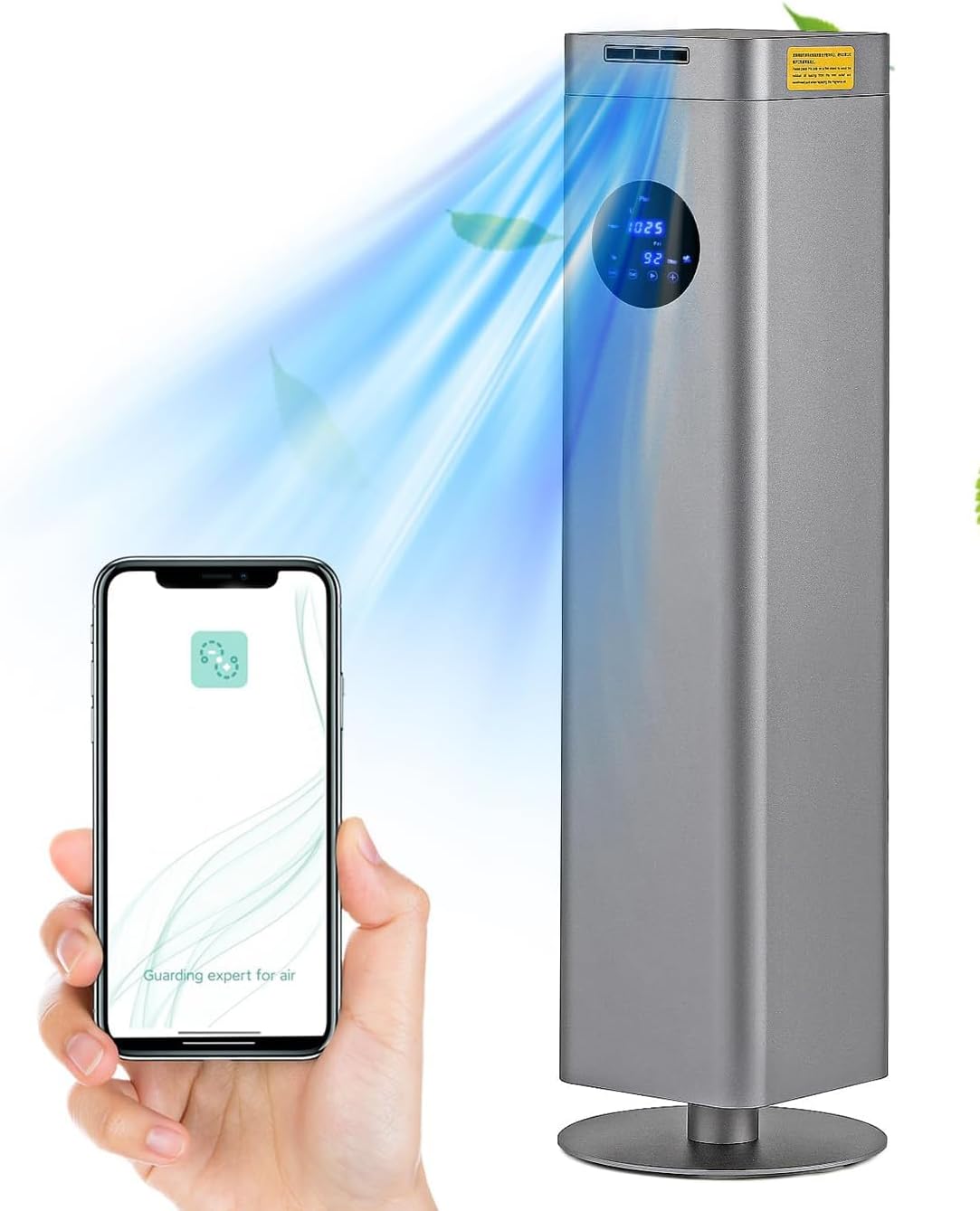 Scent Air Machine for Home, 1500ml Standing Floor Waterless Diffuser with Smart Control, 2000-3000sq.ft Coverage Cold Air Nebulizing Diffusion System for Living Room, Office
