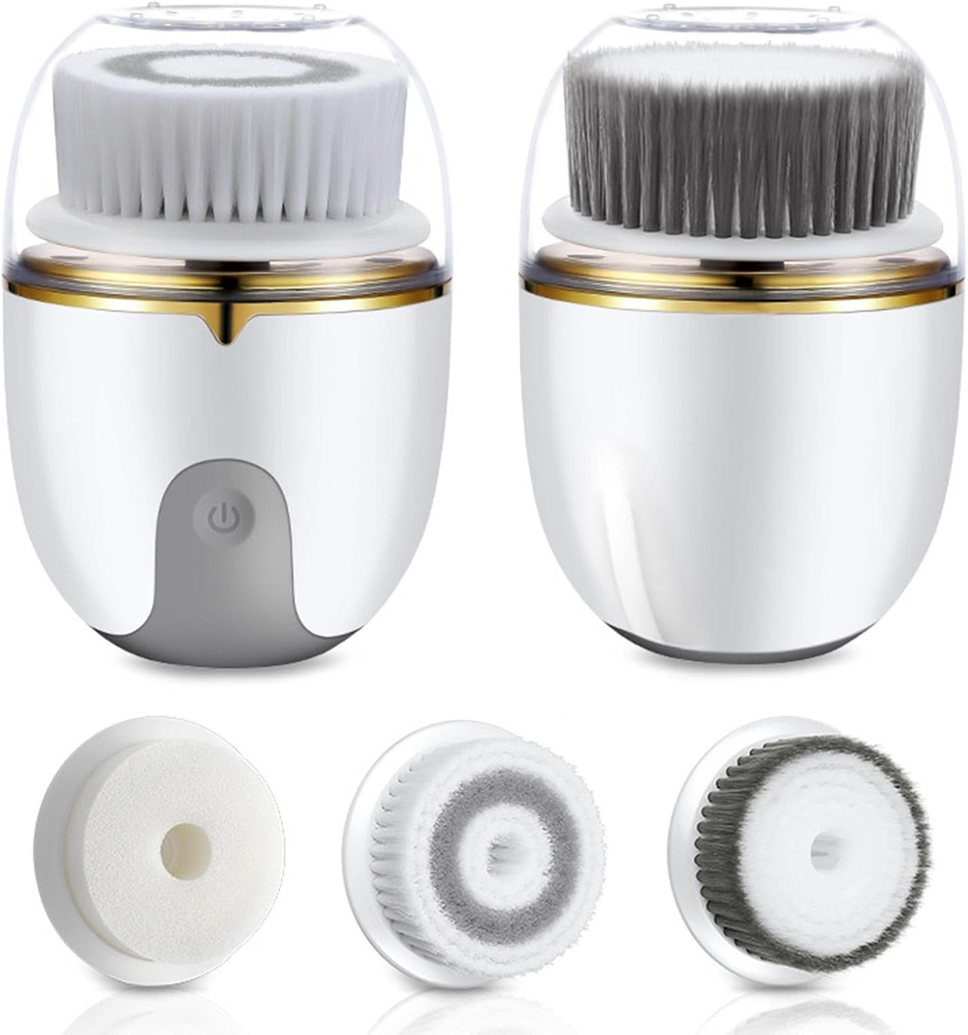 mivceklw Spin Scrub Brush, Rechargeable Face Brush, Travel Face Cleaner, Home Skincare Device, USB Charging Scrubber For Both Men And Women