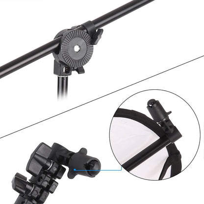 Supporto stabile per riflettore e piastre luminose Livestreams Lighting Stand Upgrades Design per interni ed esterni