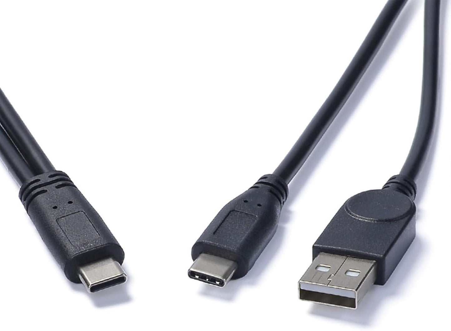 Type C Adapter and Charging Cable with IC Sound Card for Live Streaming and Charging Simultaneously On Devices