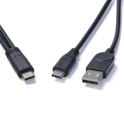 Type C adapter and charging cable use the cable with IC sound card for live streaming and charging on mobile devices