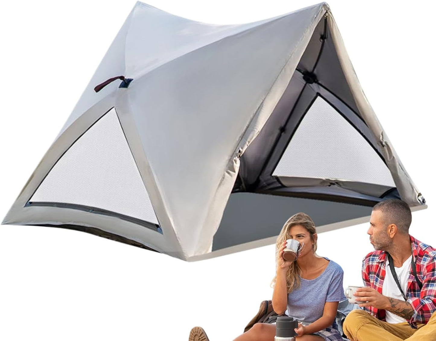 Tents For Camping, Waterproof Beach Tent, Foldable Shelter For 3-4 Person Use, Family Pop-Up Tent, Automatic Setup Outdoor Gear, Portable Travel Equipment, Hiking Camping Essentials For Adventure