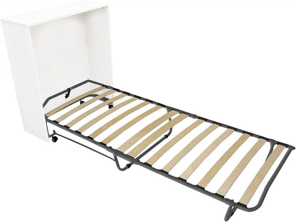 My Brand GERMANVOX Single Folding Folding Bed with Bed Base and Mattress Included
