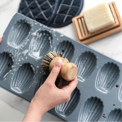 5 pcs Kitchen Brush Set| Valuable Cleaning Tool Kit| Plastic-Free & Eco-Friendly Products| Gift for Women Mom