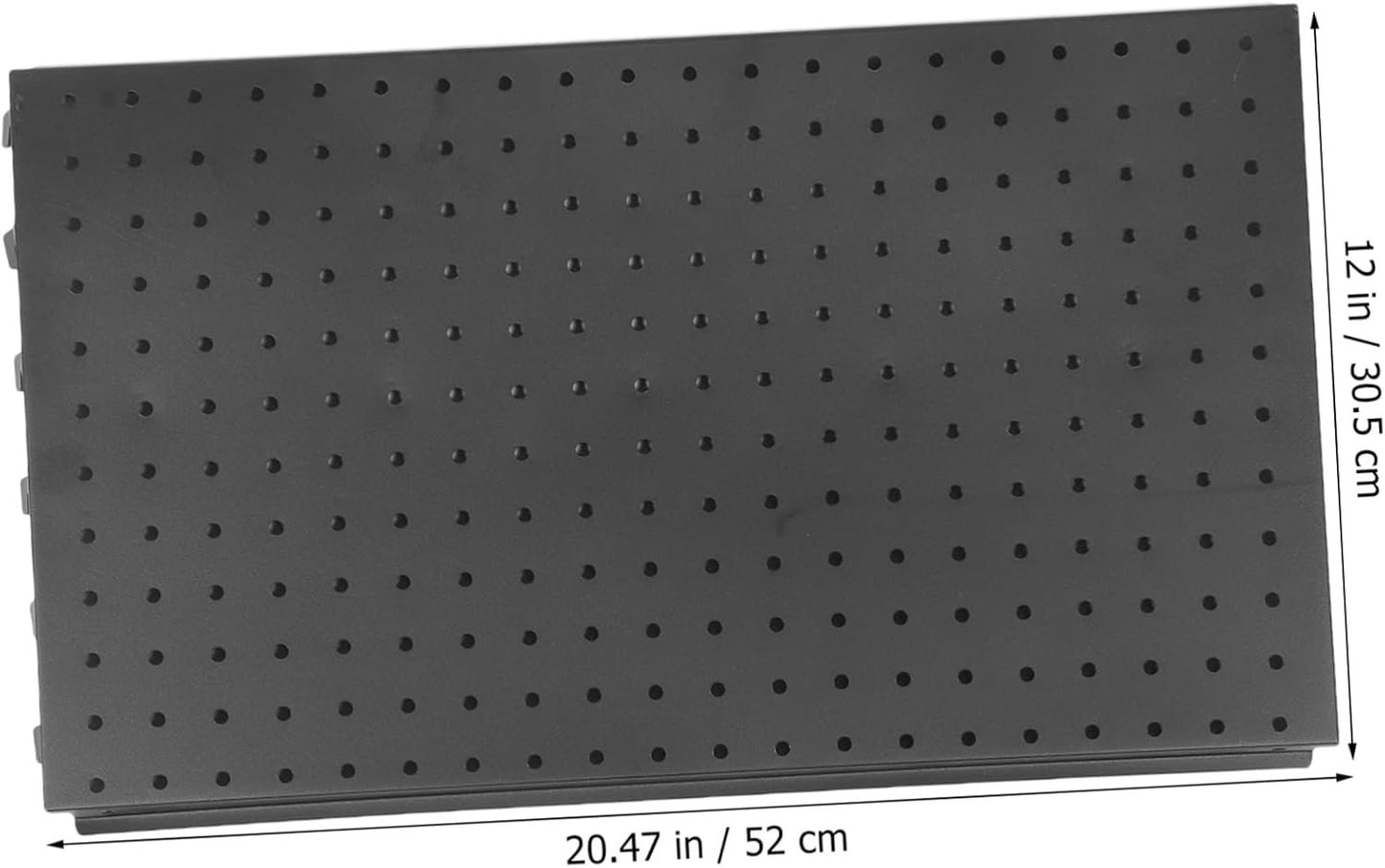 TEHAUX Pegboard Panel Storage System for Garage Workbench Sturdy Utility Organizer Wall Mounted Tool Display Durable Resistant for Efficient Workspace Organization