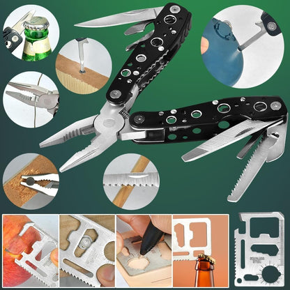 Survival Kit,Survival Kits Camping Survival Kit Gift for Family or Friends Travel Essentials Emergency Survival Kit Gifts for Men or Women