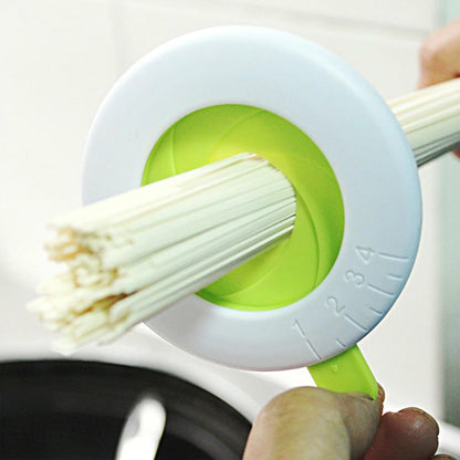 Pasta Measuring Tool, Adjustable Spaghetti Measuring Device, Pasta Portion Control Gadgets for Kitchen, 1-4 Portions, Measuring Tool for Ordinary Noodles Pochy