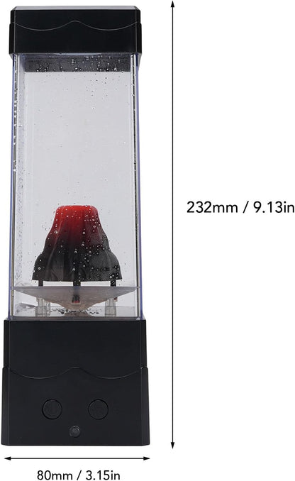 LED Volcano Night Light with Remote Control, Volcano Lamp Light, Adjustable Colors and Brightness, Dreamy and Romantic Ambience