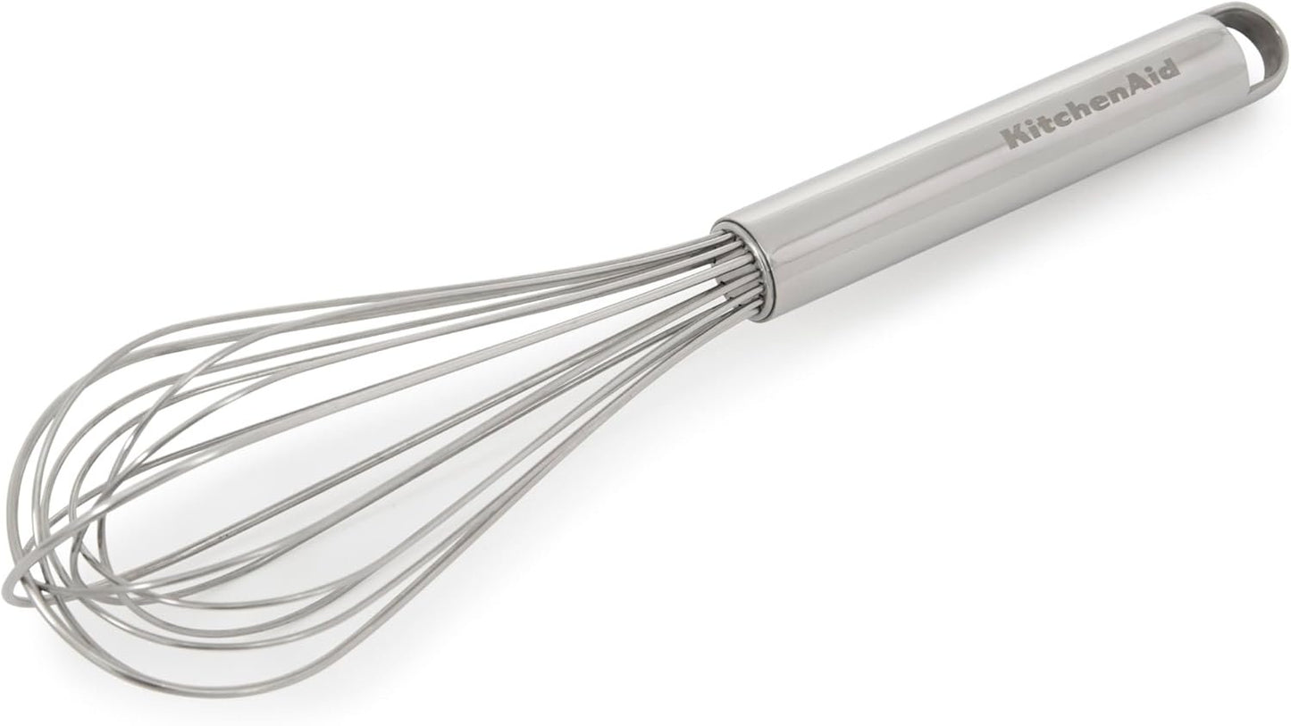 KitchenAid - Premium Whisk, Heat Resistant Stainless Steel Utility Whisk