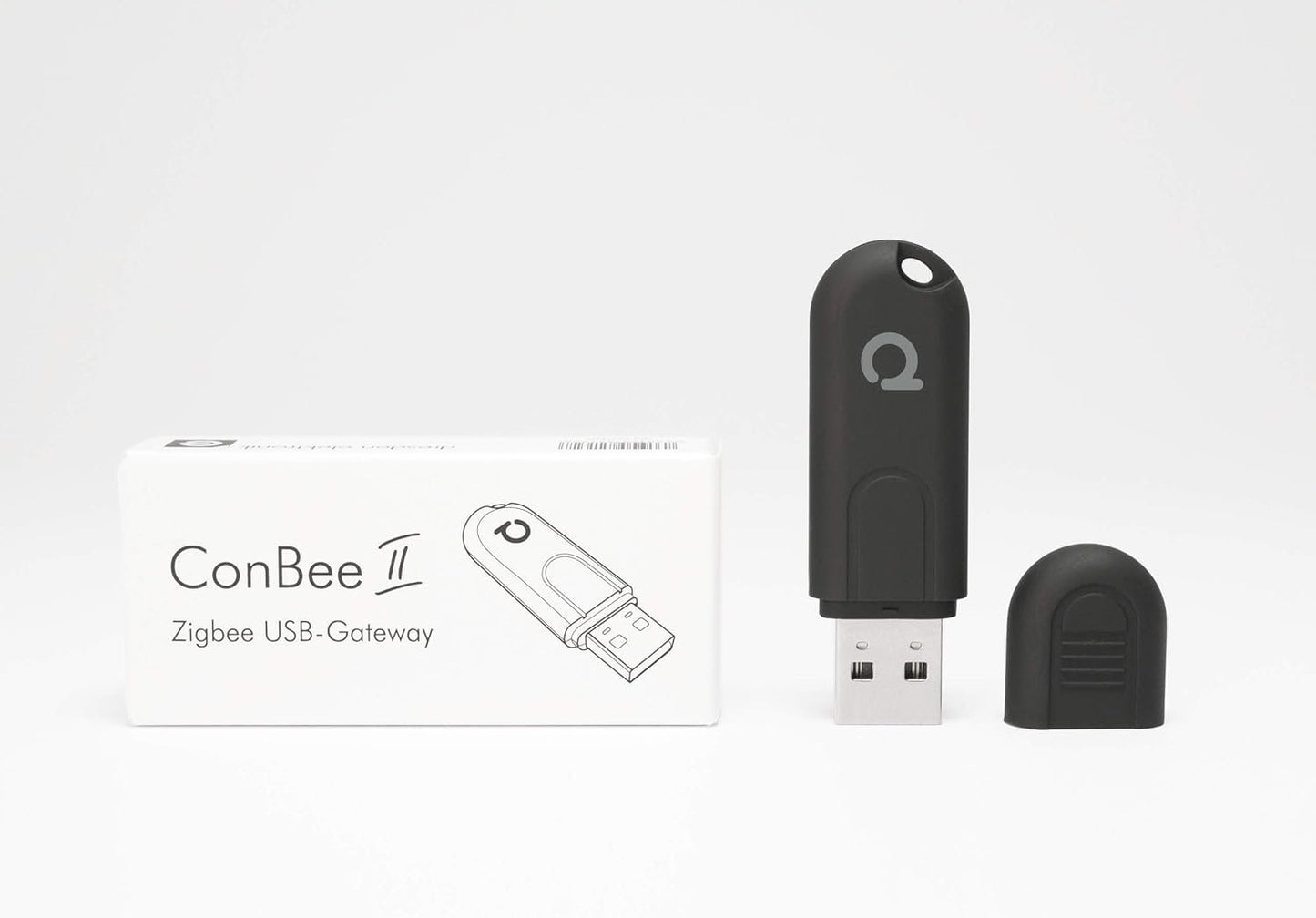 Phoscon ConBee II - Universal Zigbee 3.0 USB Gateway, incl. deCONZ & Phoscon App, Home Automation, Home Assistant, ioBroker, Zigbee2MQTT