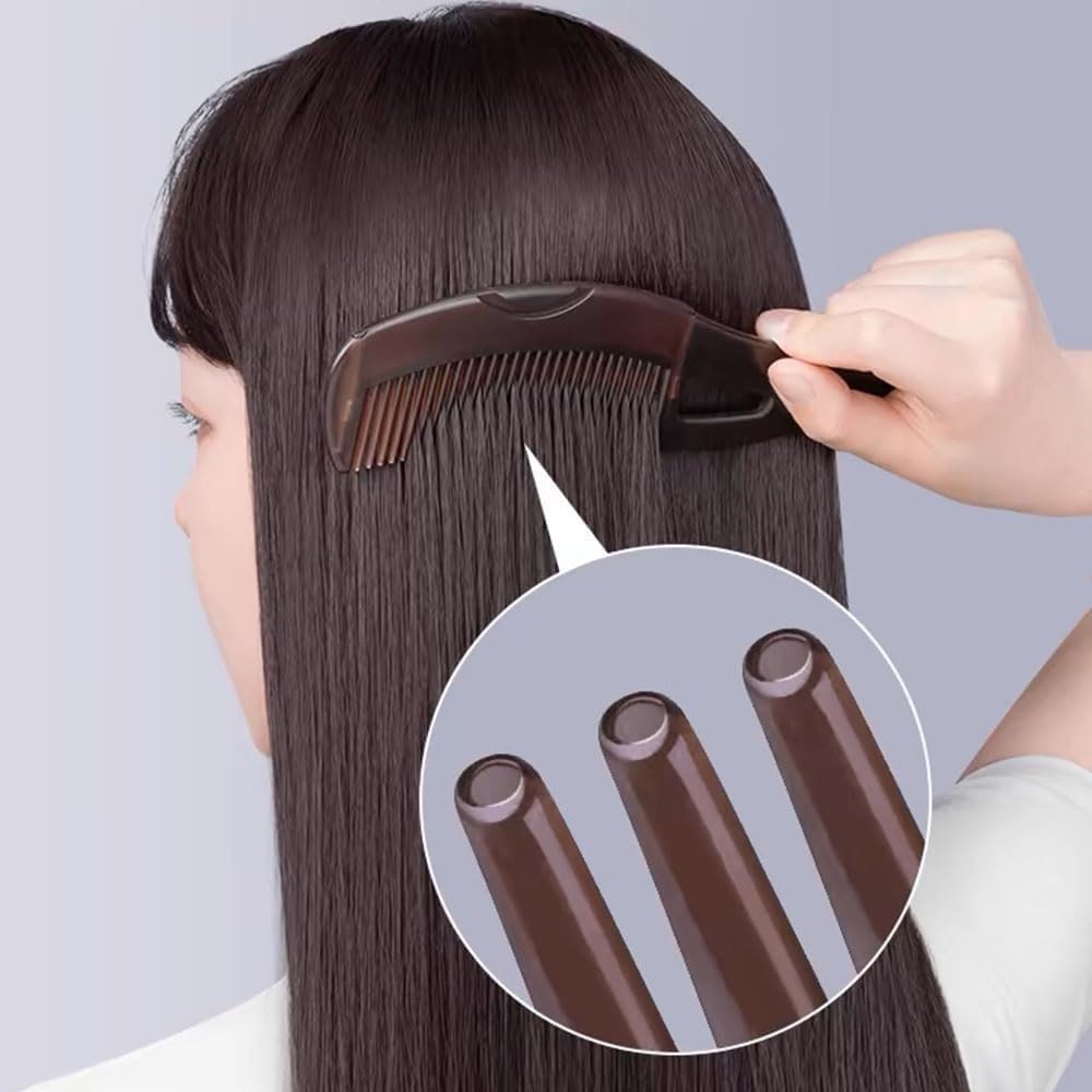 Dolemay Dandruff Comb,Hollow Tooth Design Hairbrush Unisex Removal of Dandruff and Dirt Scalp Comb Daily Travel Comfortable Hair Care Scurf Hairbrush Multifunctional Scalp Care Brush for Women Men