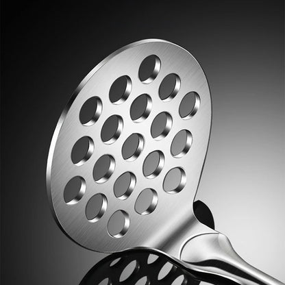 Metal Potato Masher - Beans Smasher,Metal Kitchen Tool Baby Food Meat Non-Slip Masher Rust-Proof for Cooking Prep