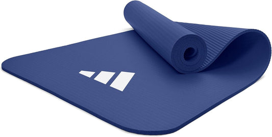adidas Fitness Mat - 7mm Thick Exercise Mat, Non-Slip for Yoga, Pilates, Stretching, Fitness & Gymnastics, Yoga Accessories for Women, Home Gym & Workout Mat, Home Gym Equipment