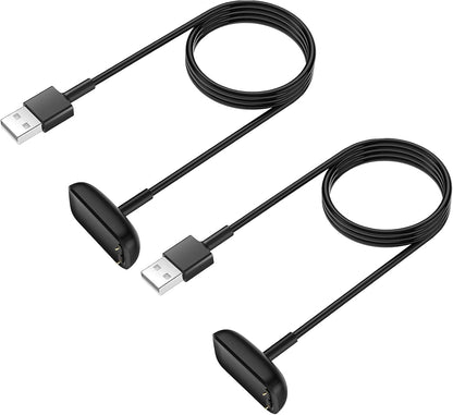 [2-Pack] Charger Cable for Fitbit Luxe, for Fitbit Luxe Charger Fitness Tracker, Replacement Charging Cable Cord Accessory for for Fitbit Luxe and Special Edition (3.3 ft)