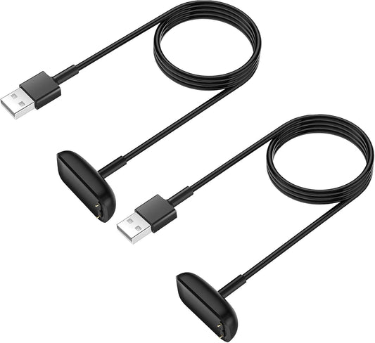 [2-Pack] Charger Cable for Fitbit Luxe, for Fitbit Luxe Charger Fitness Tracker, Replacement Charging Cable Cord Accessory for for Fitbit Luxe and Special Edition (3.3 ft)