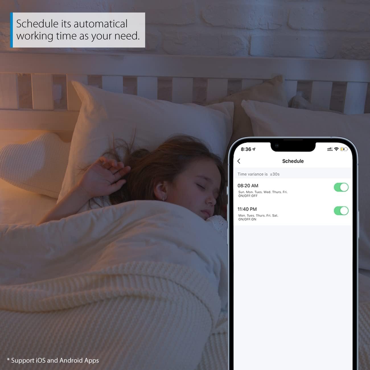 LVWIT B11 Smart Bulb, Candelabra LED Light Bulbs, Work with Alexa, Google Assistant, Smart Life App, Tuya App, 2700K-6500K, E12 RGB Color Changing Bulb (4.9W), No Hub Required, 4-Pack