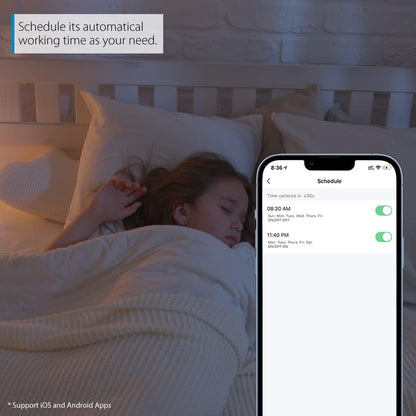LVWIT B11 Smart Bulb, Candelabra LED Light Bulbs, Work with Alexa, Google Assistant, Smart Life App, Tuya App, 2700K-6500K, E12 RGB Color Changing Bulb (4.9W), No Hub Required, 4-Pack