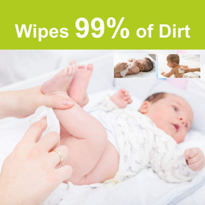 Bee.Baby. Fresh Aloe Vera Baby Wet Wipes - 1 Pack of 72 Pieces