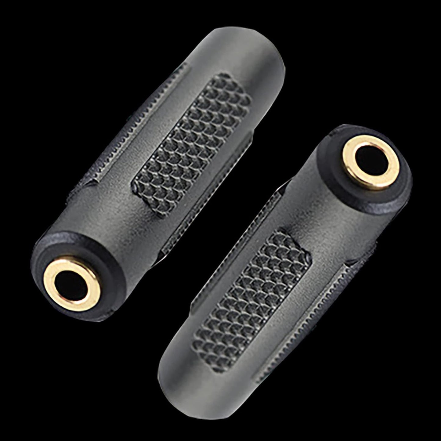 3.5mm Female to Female Adapter, tunghey 5pcs Gold Plated 3.5mm Stereo Jack to 3.5mm Audio Female to Female Adapter Connectors for Stereo Cable, Speakers and Headphones