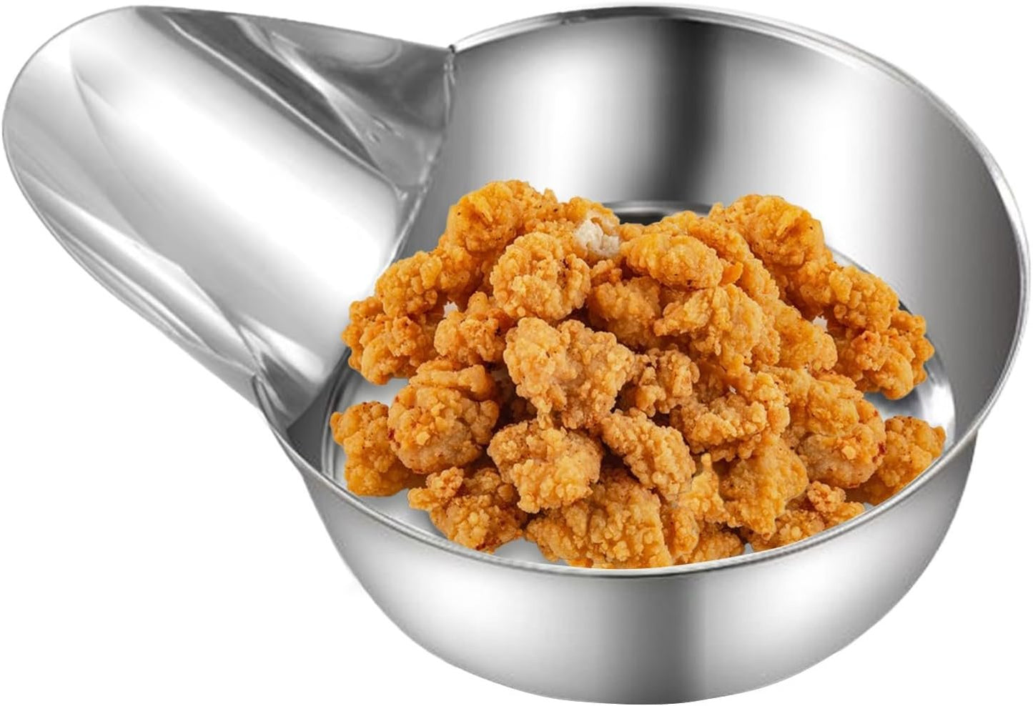 Kitchen Scoop, Kitchen Scoop | Food Serving Scoop with Duck - Stainless Steel Meal Prep Tool for Fries, Sauces