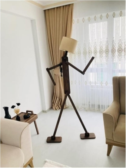 NXSLONE Floor Lamp, Smart Foot Lamp Floor Lamps Bedroom Bedside Living Room Decoration Indoor Lighting Standing Lamps for Living Room