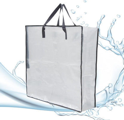 Clear Zipper Storage Bags Large Clear Storage Bags | Waterproof Travel Storage Bags with Handle and Zipper | Packing Bag Organization