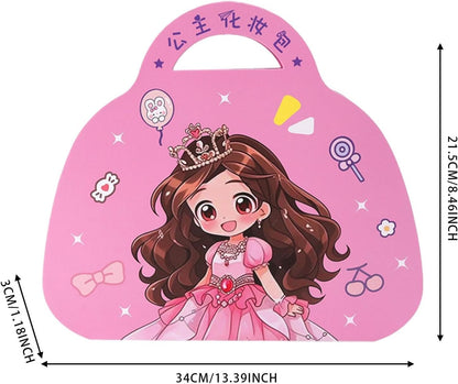 Princess Dress-up Game, Dress-up Sticker Book, Creative Makeup Game, Girls Dress-up Toys, Educational Role-Playing Toys, Fun Sticker Book for Girls, Girls Makeup Game For Girls Boys Birthdays